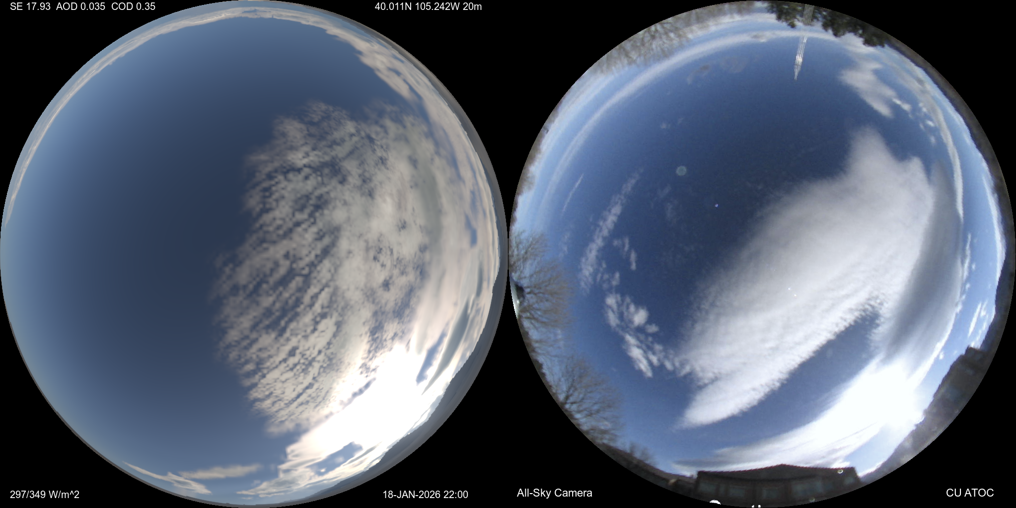 Good case: 262K altostratus with visible striations